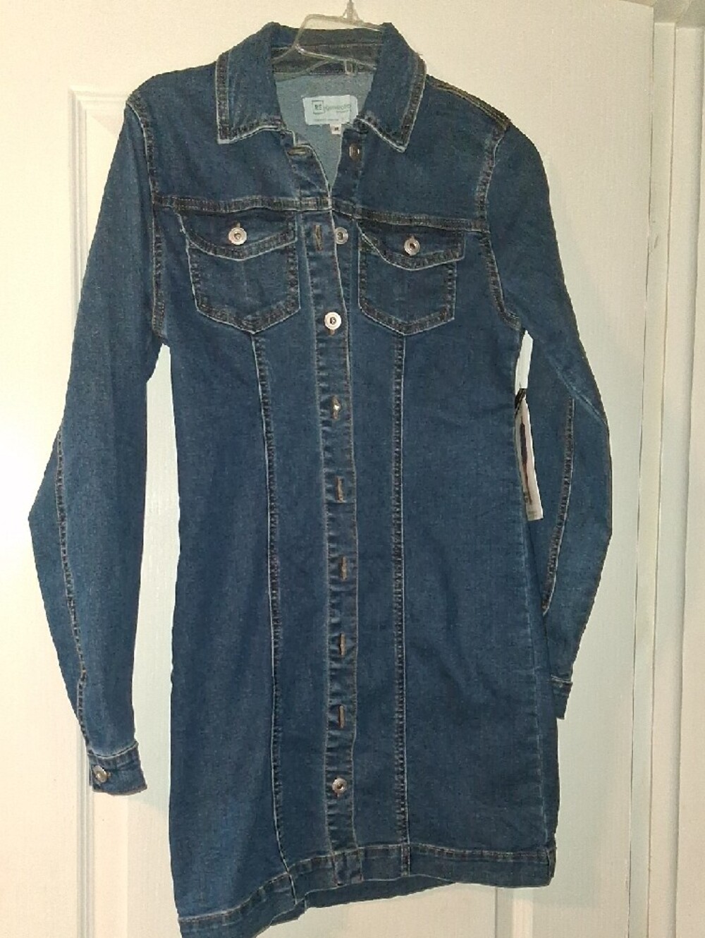 RE/Generations Denim Dress - Medium Wash - Picture 2 of 11